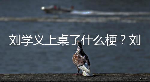 哪些电视剧有桌了刘学刘学梗义上义主演的什么