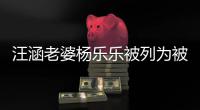 汪涵老婆杨乐乐被列为被执行人 被执行金额为145266